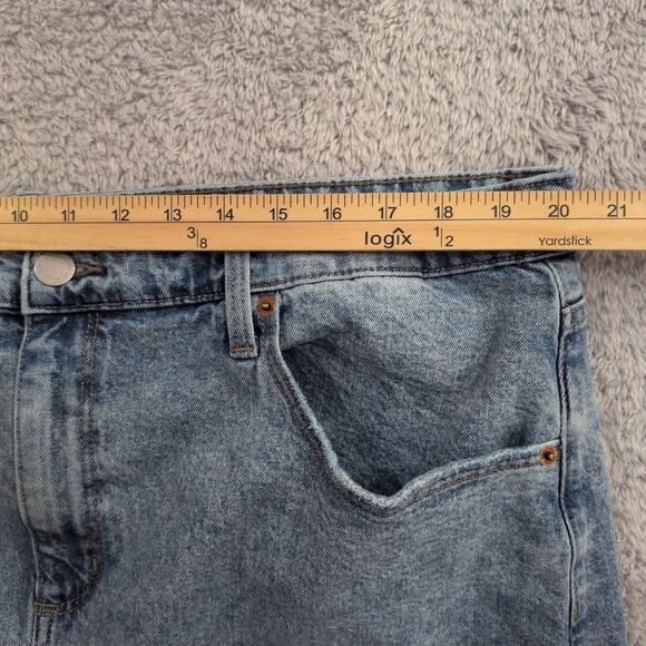 Universal Thread Women's High-Rise Front Slit Denim Maxi Skirt Size 20 - Picture 4 of 11